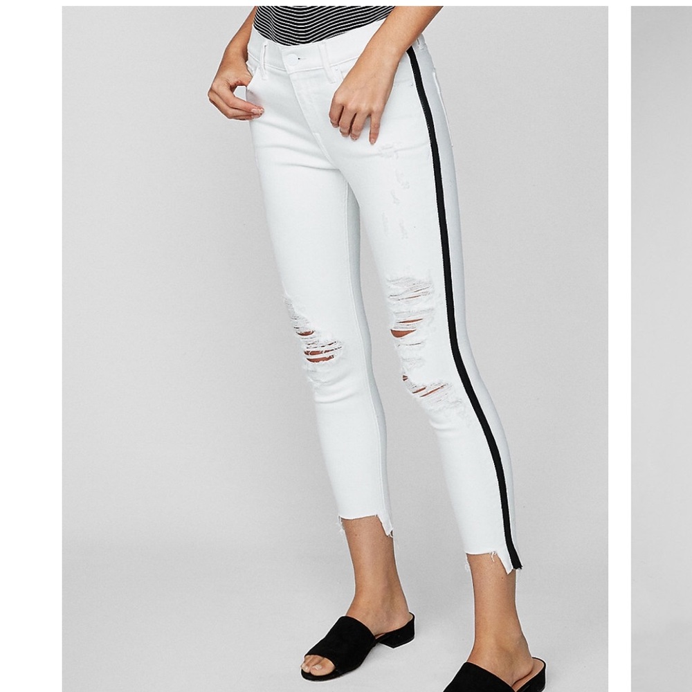 White Express jeans